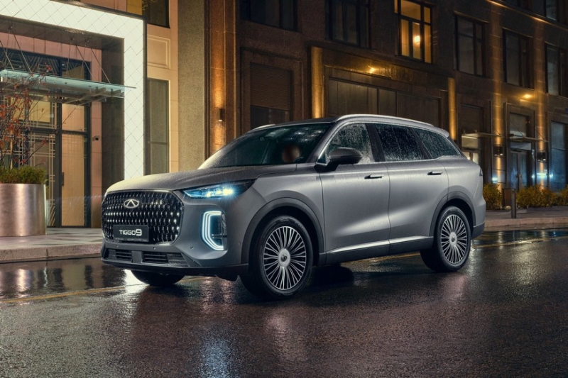 Кроссовер Chery Tiggo 9 для России: известна стартовая цена
