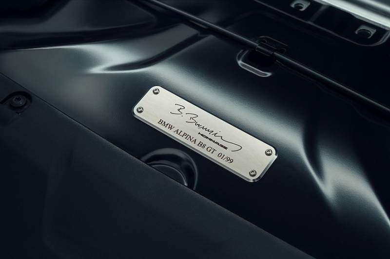 Alpina B8 GT: лимитированный спортседан, посвящённый основателю компании Alpina