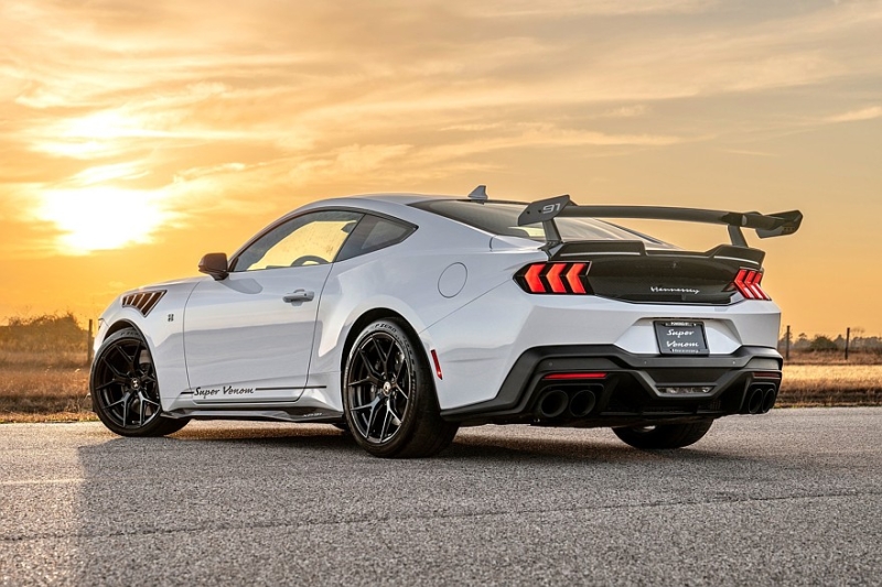 Hennessey ещё раз пришпорила «тёмную лошадку»: представлен Super Venom Mustang