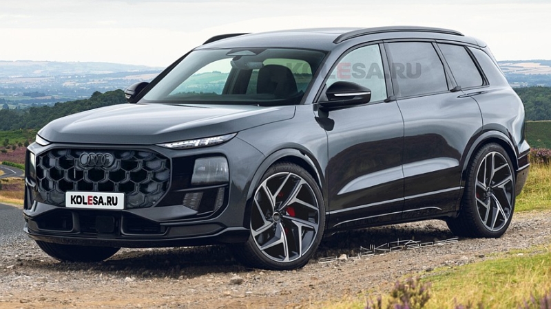 Флагманский кроссовер Audi Q9: новые изображения