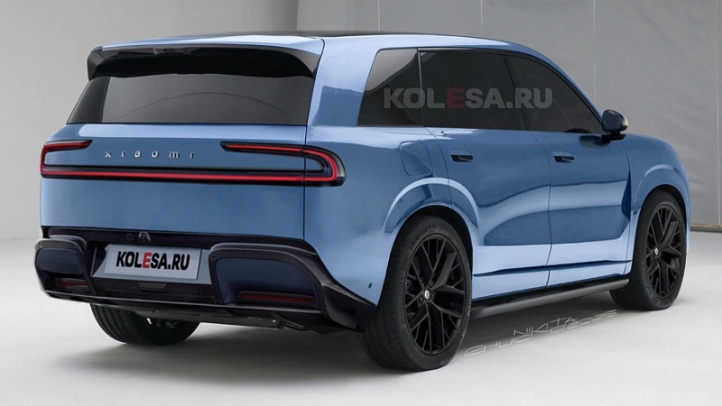 Новый большой кроссовер Xiaomi: первые изображения
