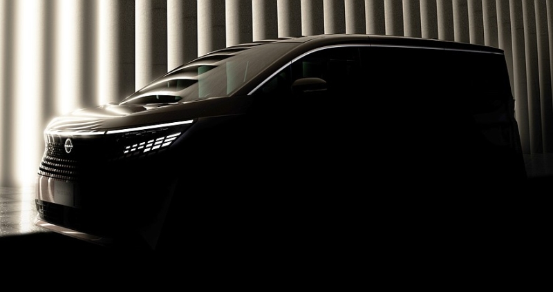 Nissan готовит минивэн Elgrand следующего поколения: первые тизеры