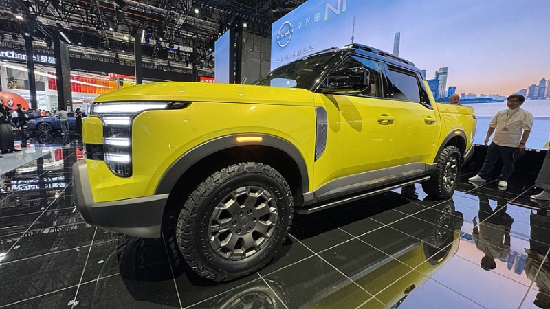 Nissan рассекретил пикап Frontier Pro с plug-in гибридной установкой