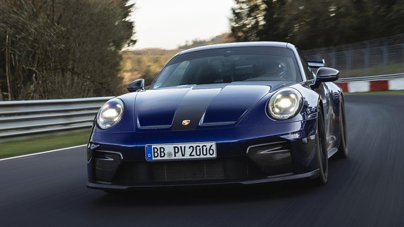 Porsche 911 GT3 стал самым быстрым спорткаром с МКП на Нюрбургринге