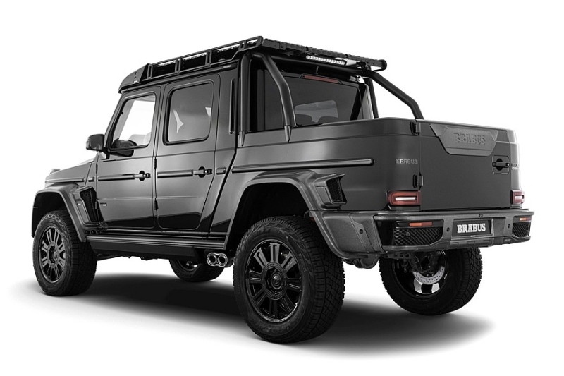 Новый Brabus XLP 800 Adventure: мощный пикап на портальных мостах снова в продаже