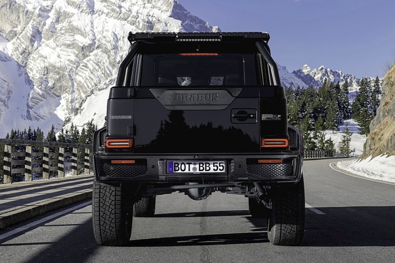 Новый Brabus XLP 800 Adventure: мощный пикап на портальных мостах снова в продаже