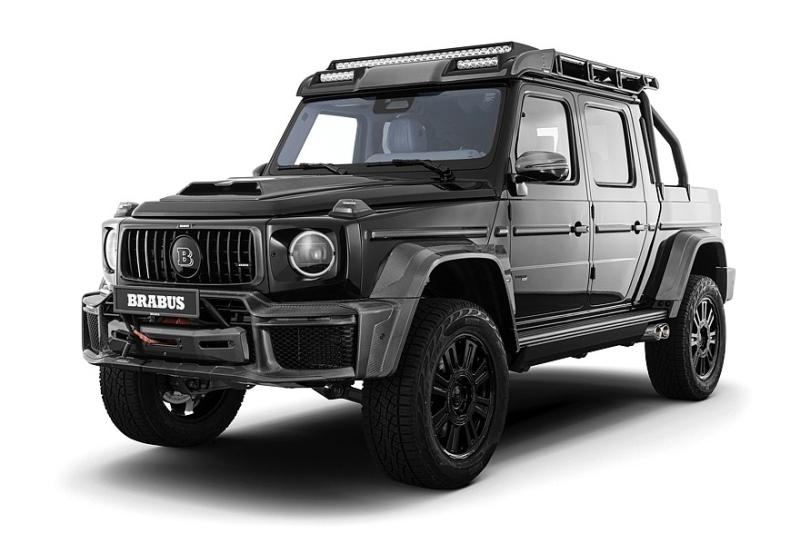 Новый Brabus XLP 800 Adventure: мощный пикап на портальных мостах снова в продаже
