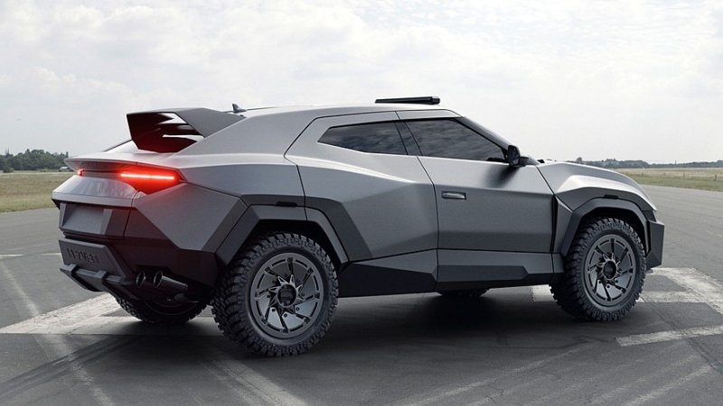 Rezvani Knight: одетый в рыцарские доспехи Lamborghini Urus с форсированным мотором