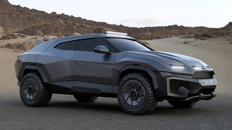 Rezvani Knight: одетый в рыцарские доспехи Lamborghini Urus с форсированным мотором