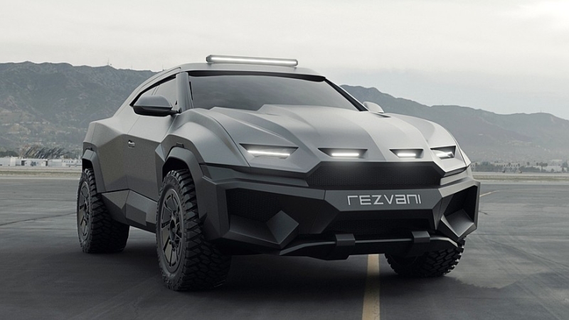 Rezvani Knight: одетый в рыцарские доспехи Lamborghini Urus с форсированным мотором