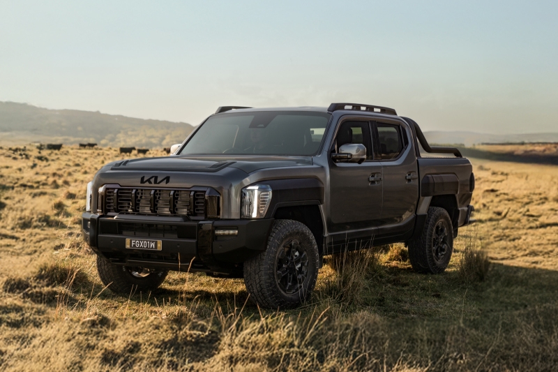 У Kia Tasman появятся гибридные и полностью электрические версии