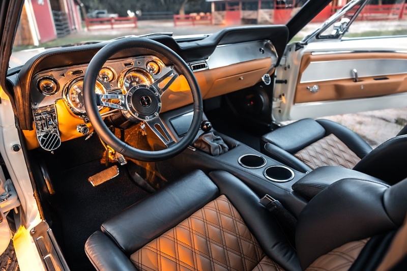Ford Mustang ‘67 Ghost от ECD Automotive Design: классический рестомод с мотором Roush V8