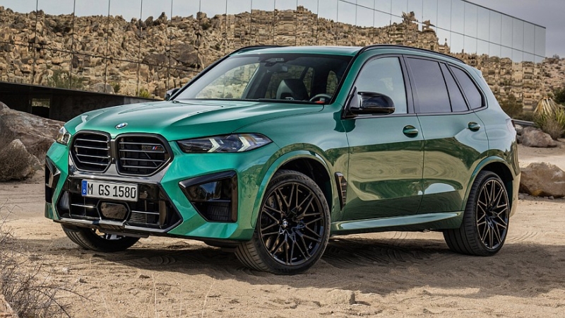 Новый BMW X5M: первые изображения