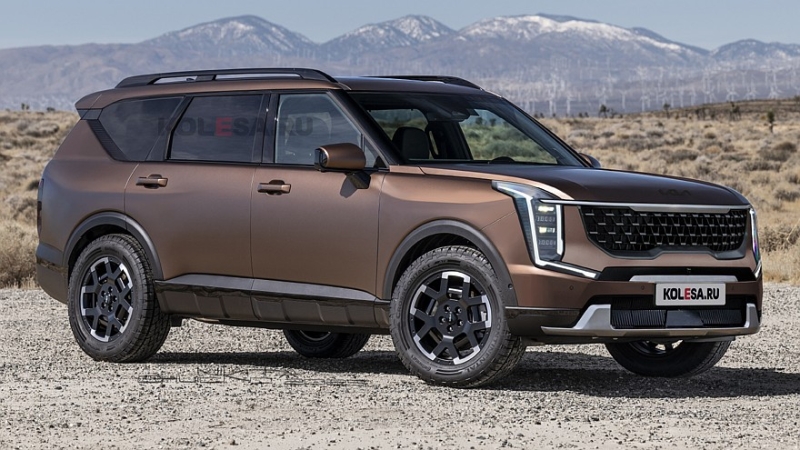 Новый Kia Telluride: первые изображения