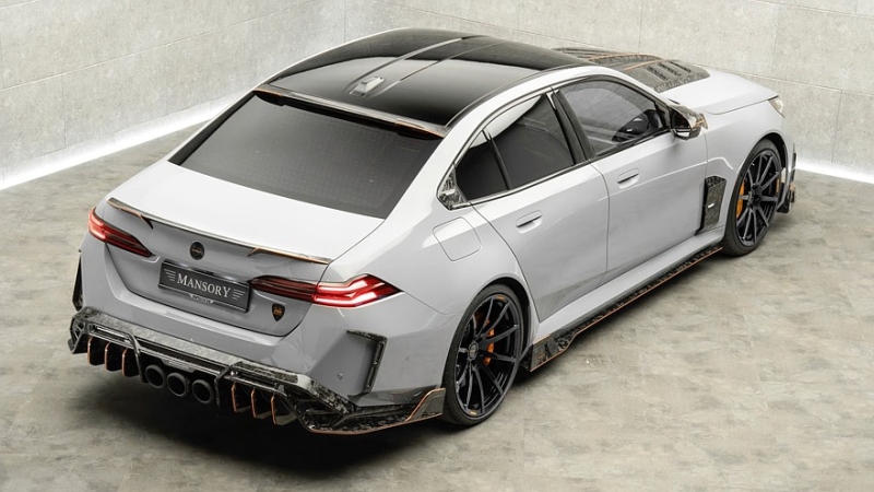Так ему и надо: Mansory сделала новый BMW M5 ещё страшнее
