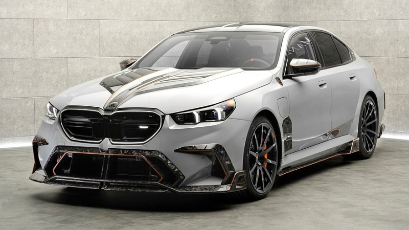 Так ему и надо: Mansory сделала новый BMW M5 ещё страшнее