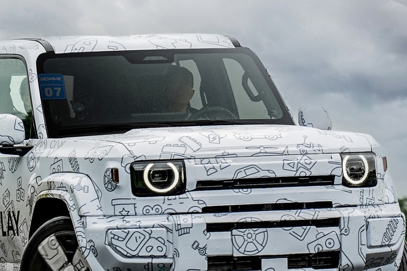 Брутальный iCAUR V27 от Chery, который появится в России: новые официальные фото