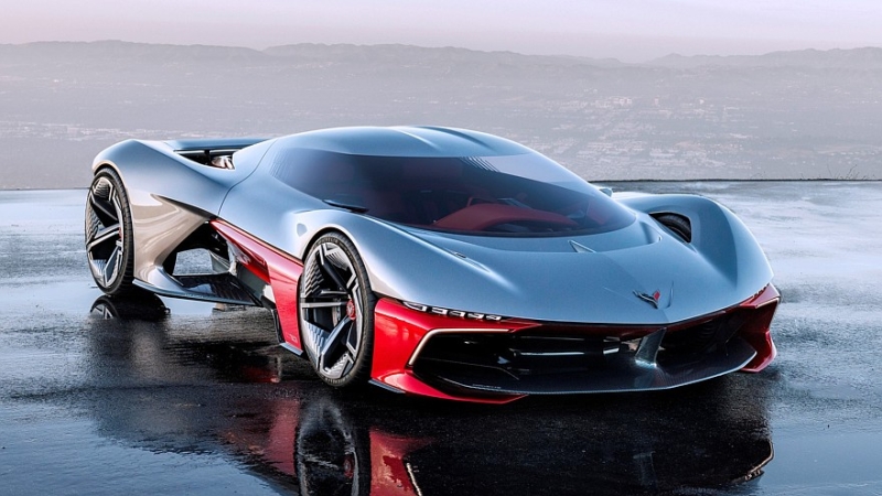 Ещё один взгляд на новый Chevrolet Corvette, на сей раз из Южной Калифорнии