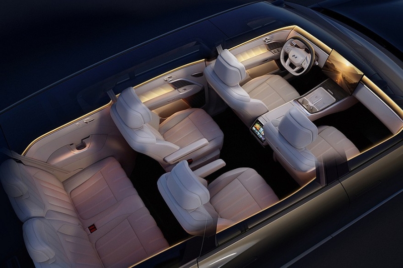 Nio готовится вывести на рынок большой кроссовер Onvo L90: рассекречен интерьер