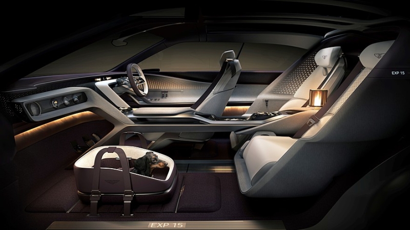 Программный концепт Bentley EXP 15: асимметричное кросс-купе без круглых фар