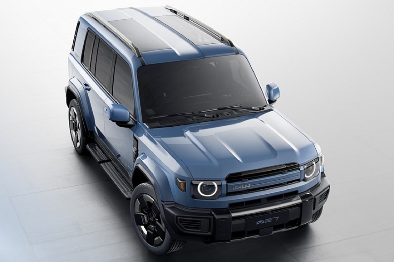 Chery представила брутальный кроссовер iCAUR V27, его привезут в Россию