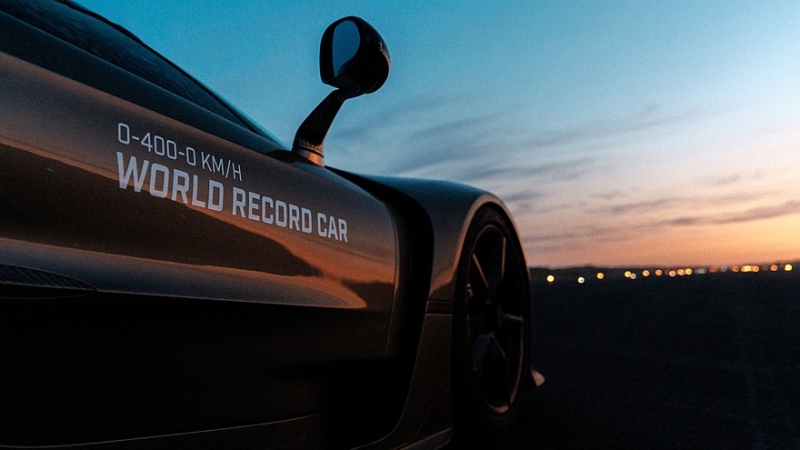 Koenigsegg Jesko Absolut установил новый рекорд 0-400-0, утерев нос Rimac Nevera R