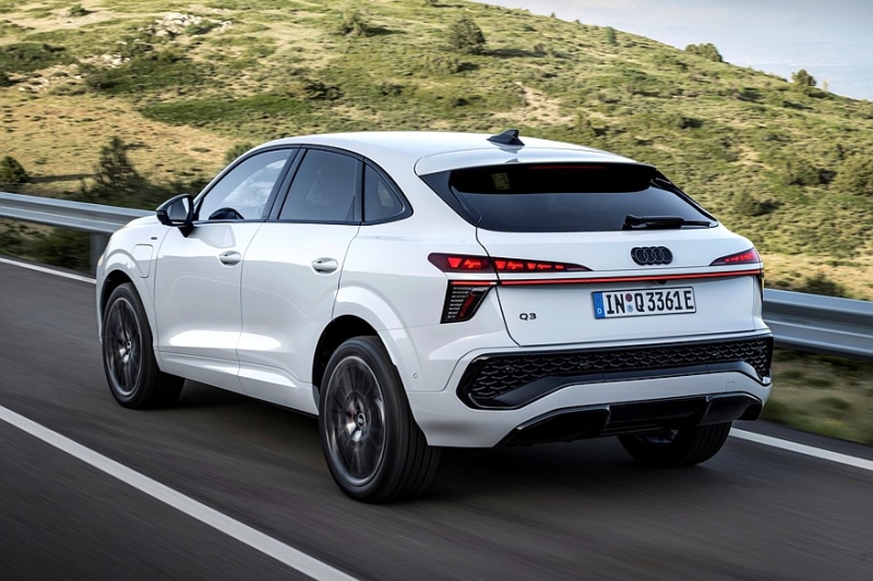 Новый Audi Q3 обзавёлся купеобразной версией Sportback: профиль ниже, цены выше