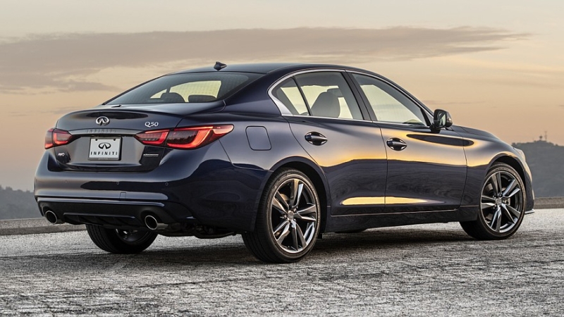 Новый седан Infiniti Q50: первые изображения
