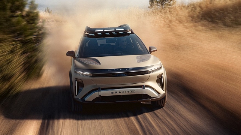 Приключенческий концепт Lucid Gravity X: готов к путешествиям по дорогам и за их пределами