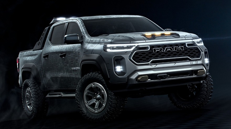 Ram Dakota Nightfall стал предвестником нового среднеразмерного пикапа