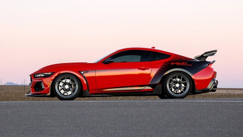 Трековый толстяк: представлен Shelby Super Snake-R на базе Ford Mustang Dark Horse
