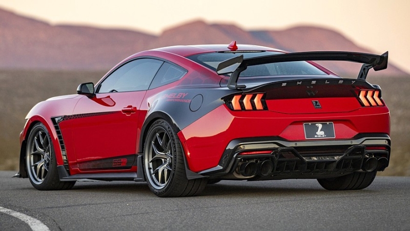 Трековый толстяк: представлен Shelby Super Snake-R на базе Ford Mustang Dark Horse