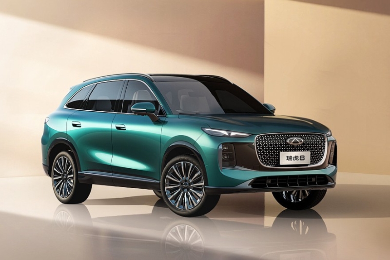 Chery Tiggo 8 нового поколения предложат с двумя вариантами дизайна