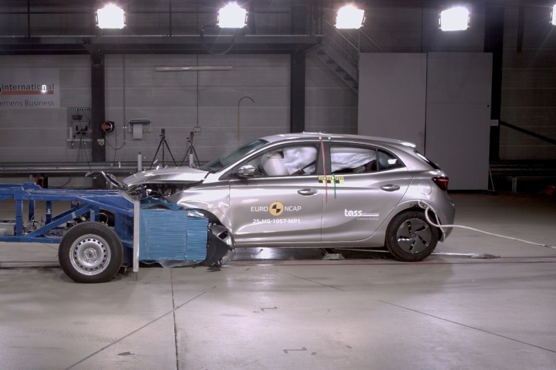 Euro NCAP не рекомендует покупать MG 3 после проведённых краш-тестов