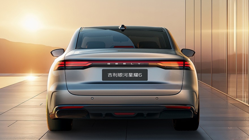 Geely Galaxy Starshine 6 с дизайном «под Mercedes» представлен официально