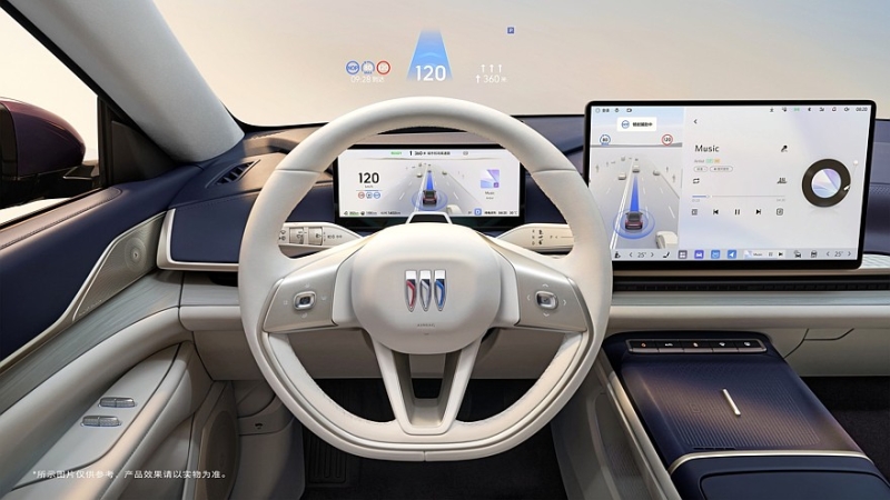 Китайский Buick Electra L7 готовится к премьере: библиотечная тишина и мощная «музыка»