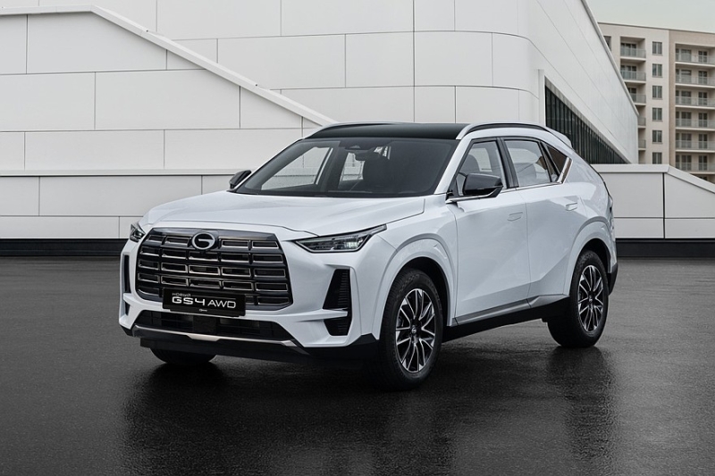 Полноприводный кроссовер GAC GS4 для России: раскрыты комплектации