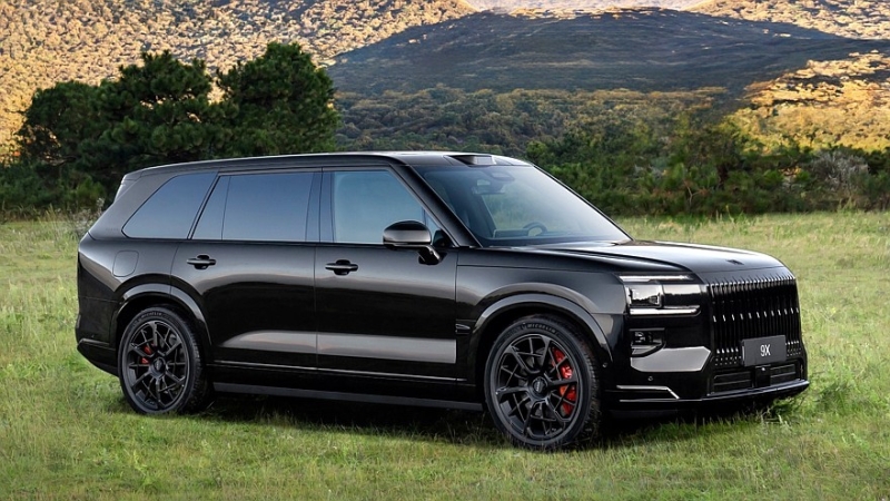 Роскошный гибридный кроссовер Zeekr 9X вышел на рынок: 1400 л.с. и 3,1 с до «сотни»