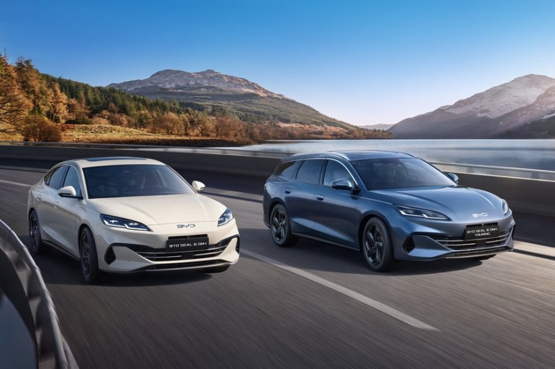 Семейство BYD Seal 6 DM-i выходит на европейский рынок: седан и универсал