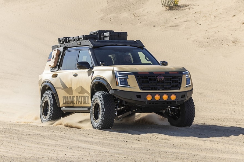 Nissan подготовил концепты на базе внедорожника Patrol, пикапа Frontier и спорткара Z Nismo