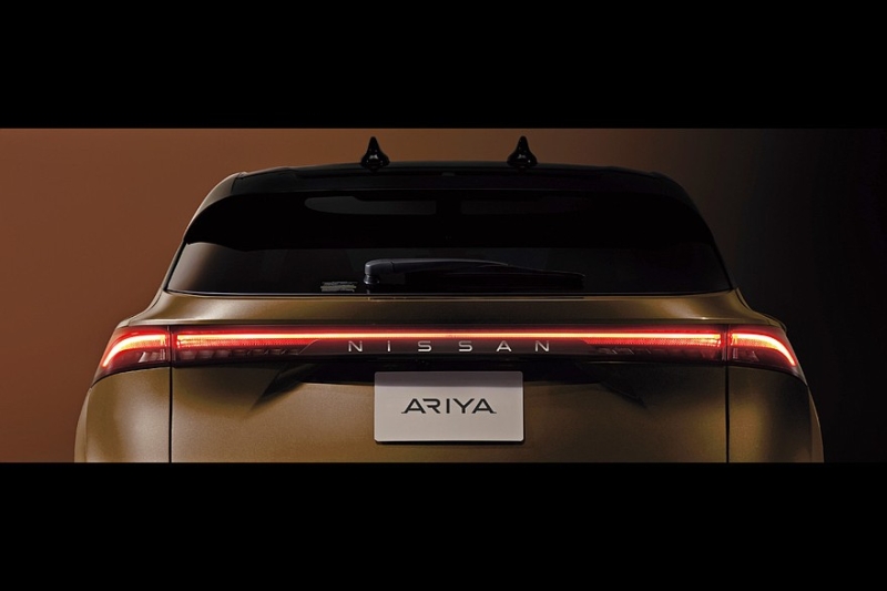 Обновлённый кроссовер Nissan Ariya показался на свежих кадрах