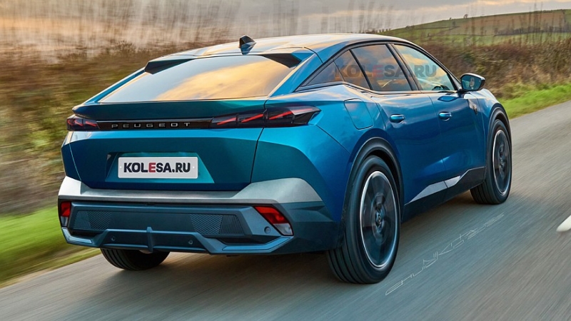 Обновлённый Peugeot 408: первые изображения