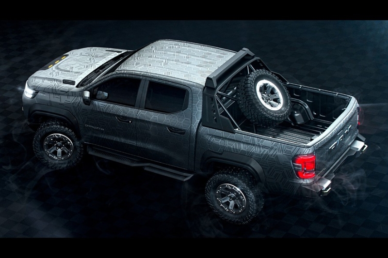 Пикап Ram Dakota, ещё один родственник Fiat, Peugeot и Changan: засвечена серийная версия