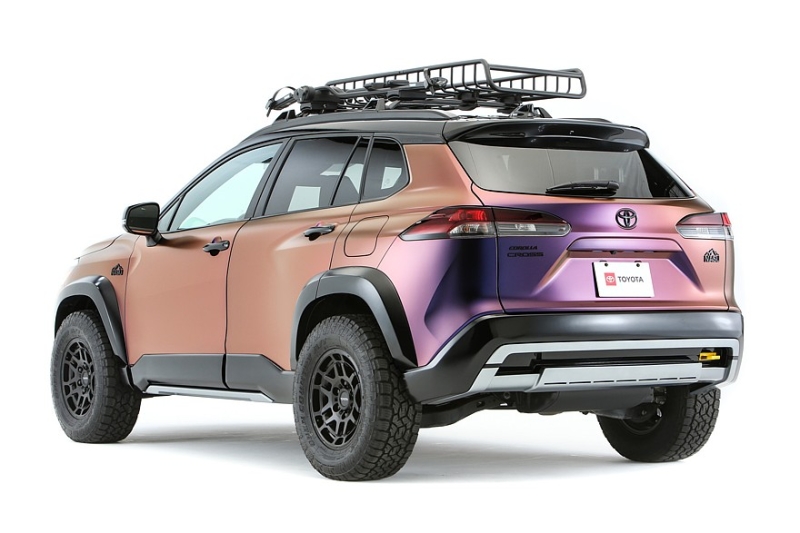 Toyota Corolla Cross подготовили для путешествий по горным маршрутам