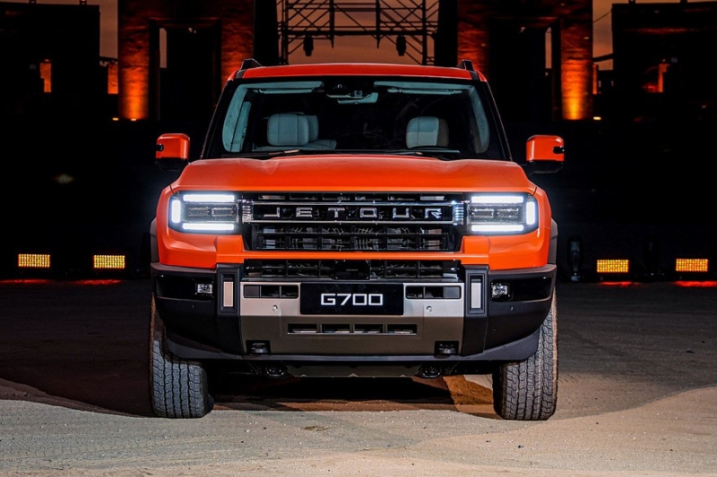 Большой рамный внедорожник Jetour G700 собрался в Россию