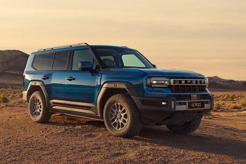 Большой рамный внедорожник Jetour G700 собрался в Россию