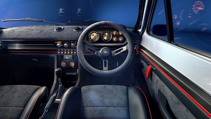 Двигатель нового Ford Escort Mk1 RS: атмосферник объёмом 2,1 л, 330 л.с. при 10 000 об/мин