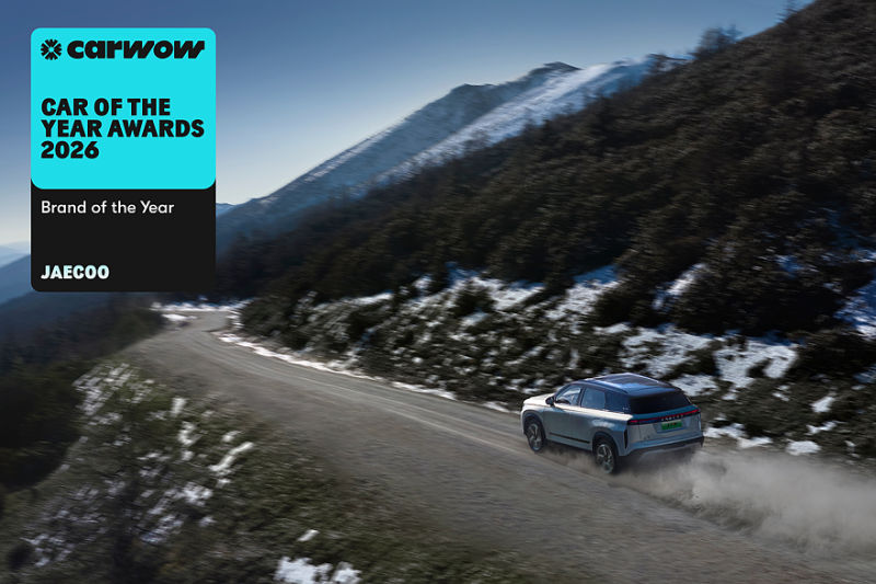 Jaecoo признан «Брендом года» по версии Carwow