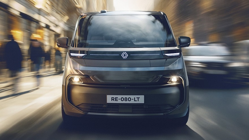 Renault показал серийную версию нового фургона Trafic E-Tech